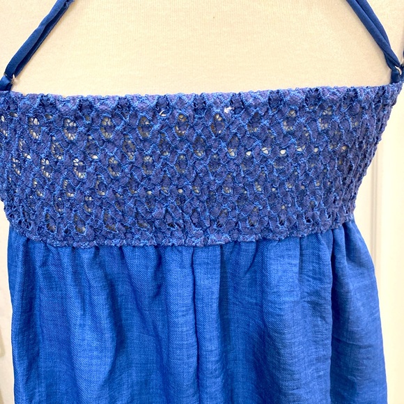 Hummingbird Lace Summer blue dress nwt size large - Picture 11 of 13